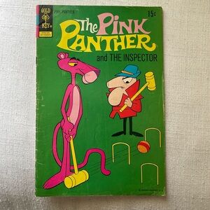 The pink Panther and the inspector comic book